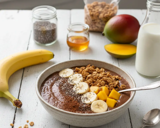 Kombinasi Cokelat Murni dan Buah Tropis untuk Menu Antioksidan